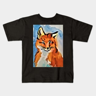 Personable Fox Kids T-Shirt